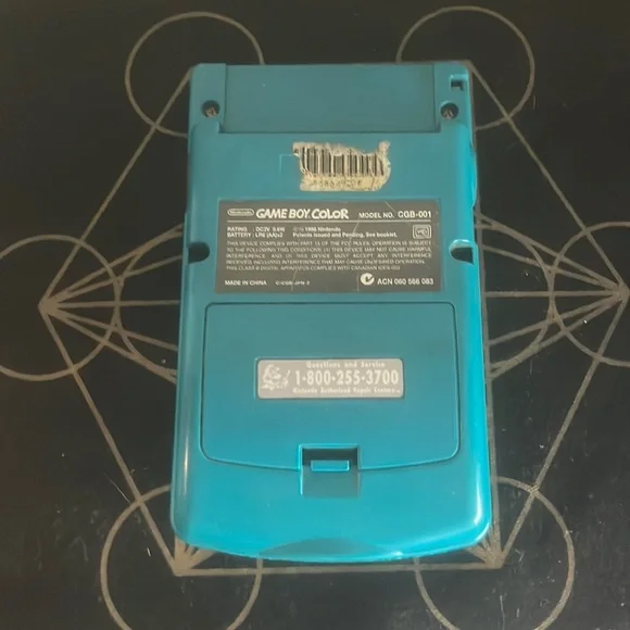 Original GAME BOY COLOR TEAL EDITION. GAMEBOY! - Picture 2 of 2
